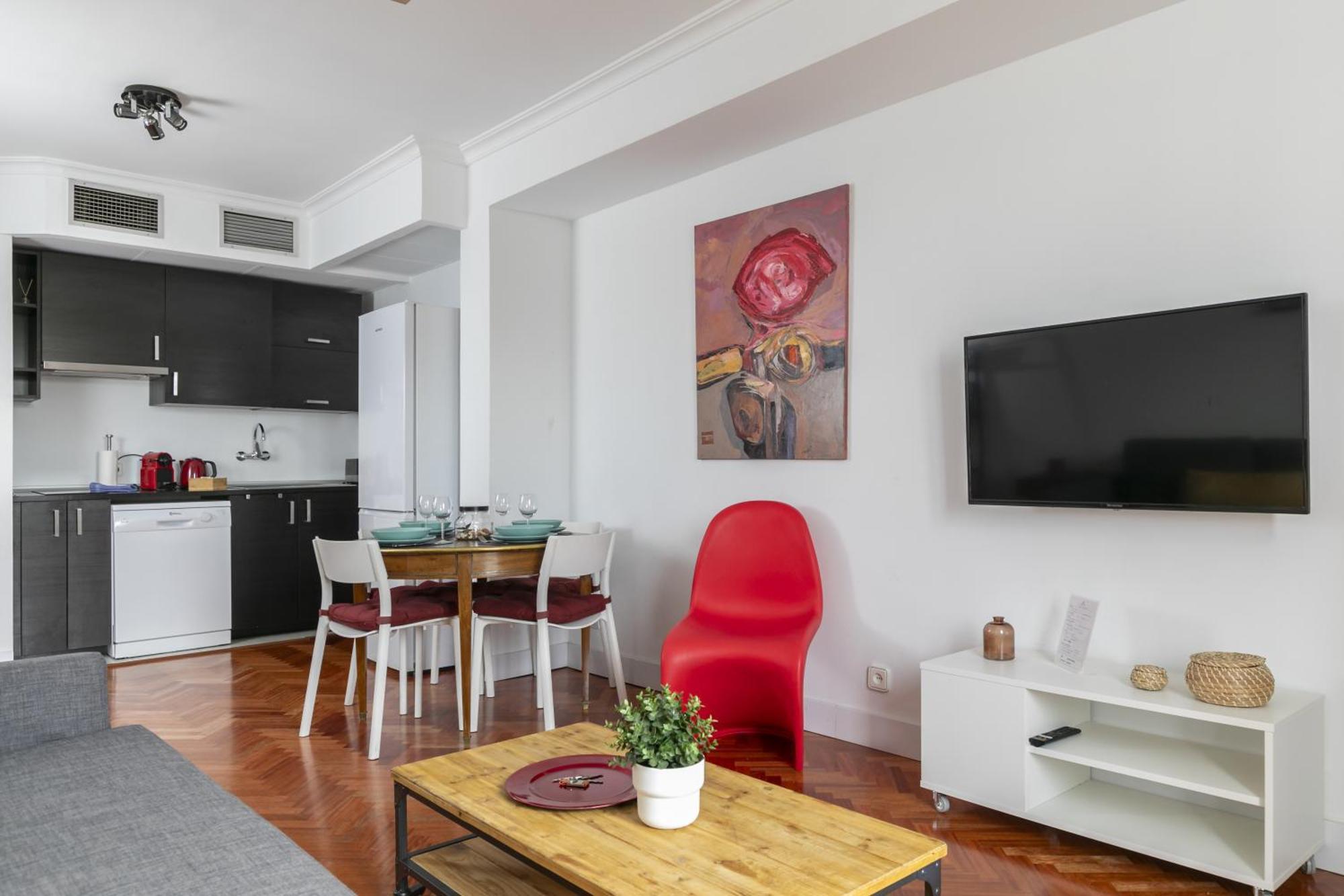 Apartamento Con Vistas Al Parque Del Retiro Madri Exterior foto